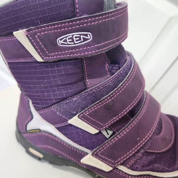 KEEN Trezzo II WP Youth Winter Boots Sz 4 US / 37 EU Waterproof Insulated Snow - Picture 4 of 12